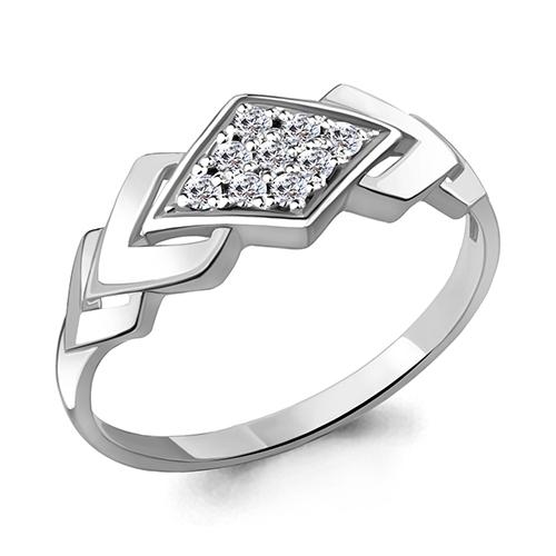 Кольцо декоративное Aquamarine,  серебро 925 проба, вставка фианит (Aquamarine, Россия)