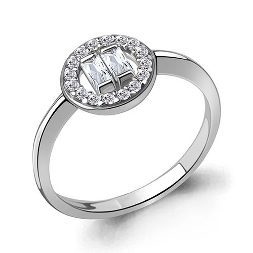 Кольцо декоративное Aquamarine,  серебро 925 проба, вставка фианит (Aquamarine, Россия)