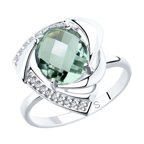 Кольцо декоративное Sokolov и Diamant,  серебро 925 проба, вставка кварц (Sokolov и Diamant, Россия)