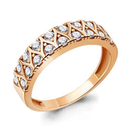 Кольцо декоративное Aquamarine,  серебро 925 проба, вставка фианит (Aquamarine, Россия)