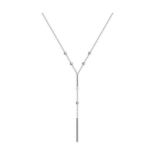 Колье Sokolov и Diamant,  серебро 925 проба