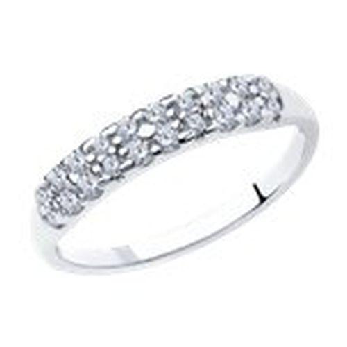Кольцо декоративное Sokolov и Diamant,  серебро 925 проба, вставка фианит (Sokolov и Diamant, Россия)