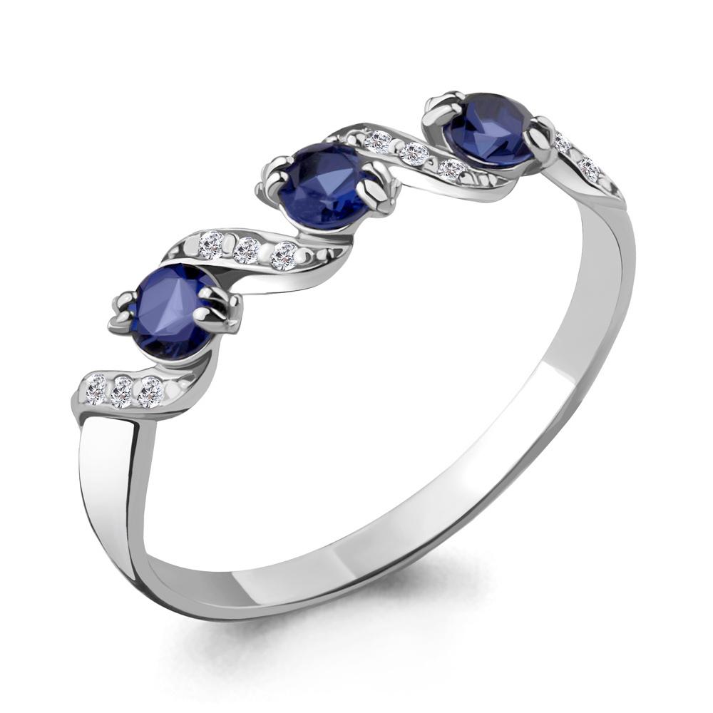 Кольцо декоративное Aquamarine, белое золото 585 проба, вставка бриллиант (Aquamarine, Россия)