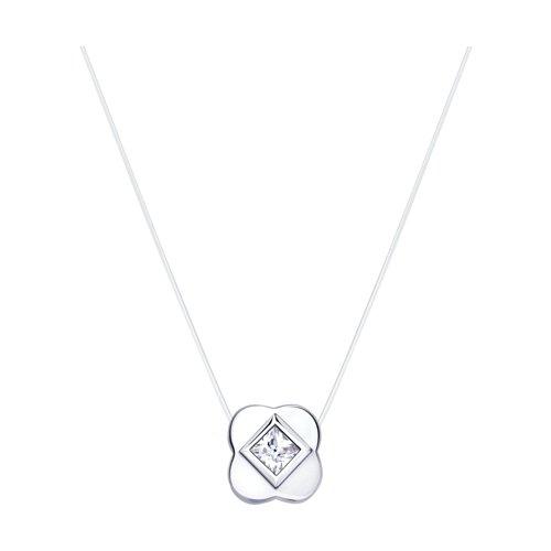 Колье Sokolov и Diamant,  серебро 925 проба