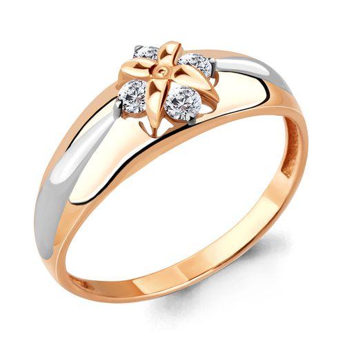 Кольцо декоративное Aquamarine,  серебро 925 проба, вставка фианит (Aquamarine, Россия)