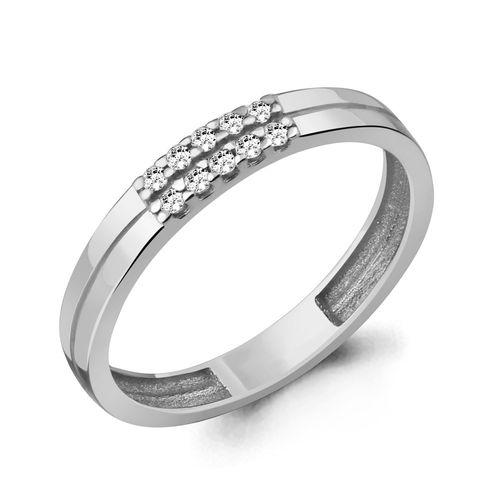Кольцо декоративное Aquamarine,  серебро 925 проба, вставка фианит (Aquamarine, Россия)