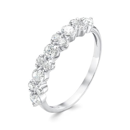 Кольцо декоративное Zlato,  серебро 925 проба, вставка фианит (Zlato, Россия)