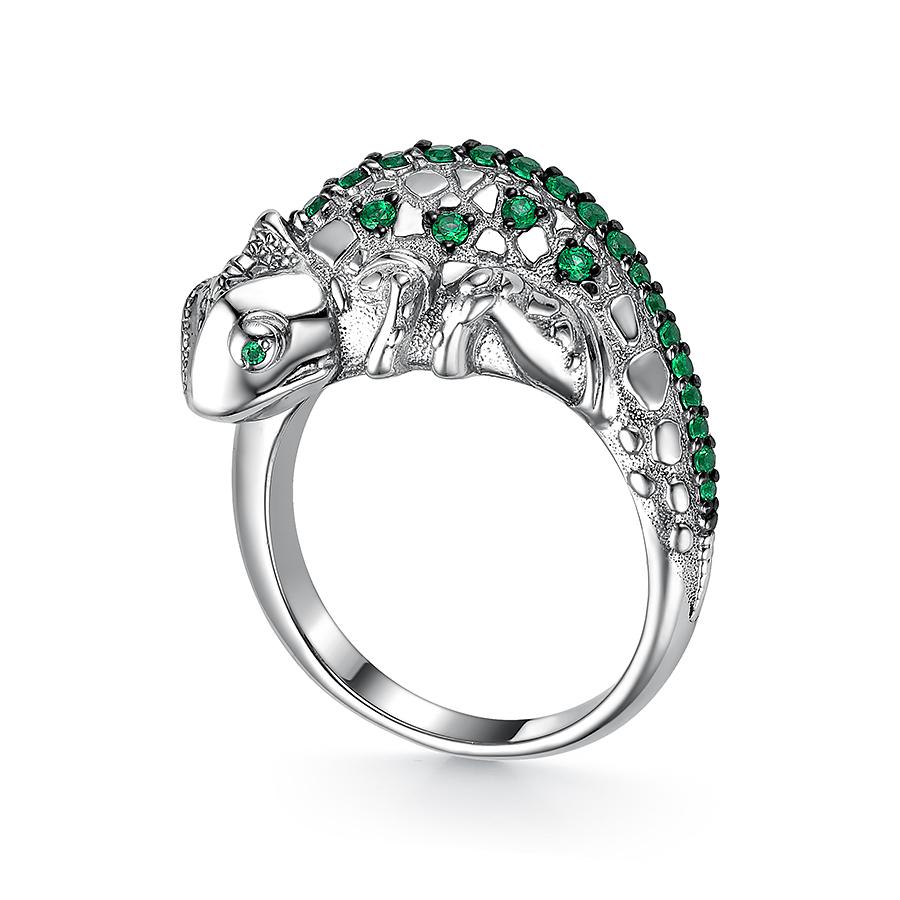 Кольцо декоративное DEWI,  серебро 925 проба, вставка шпинель (DEWI, Россия)